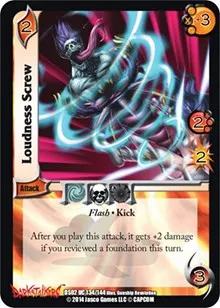Loudness Screw (Darkstalkers: Warriors of the Night)