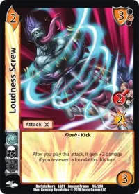 Loudness Screw (Capcom Casual League Kit)