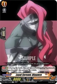Loyal Servant Blaumro (D-TB03: Shaman King)