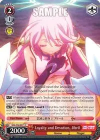 Loyalty and Devotion Jibril (No Game No Life)