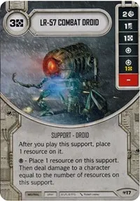 LR 57 Combat Droid (Allies of Necessity) — Star Wars Destiny Card Value