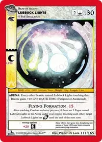 Lubbock Lights (UFO: First Edition)
