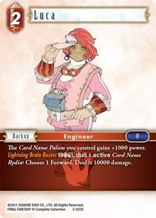 Luca (Opus III) — Final Fantasy TCG Card Value