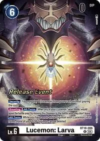 Lucemon Larva (Release Special Booster 2.0 Celebration Event Cards)