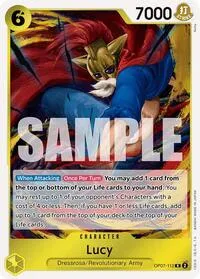 Lucy (500 Years in the Future) — One Piece Card Game Card Value