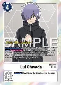 Lui Ohwada (Beginning Observer Pre-Release Cards)