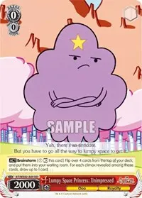 Lumpy Space Princess Unimpressed (Adventure Time)