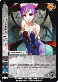 Luring the Enemy (Capcom Casual League Kit) — UniVersus Card Value