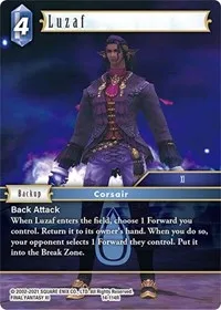 Luzaf (Opus XIV: Crystal Abyss) — Final Fantasy TCG Card Value