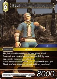 Maat (Opus VI) — Final Fantasy TCG Card Value