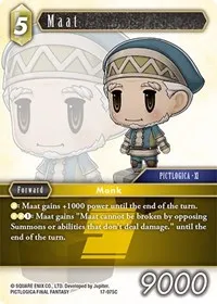 Maat (Rebellion's Call) — Final Fantasy TCG Card Value