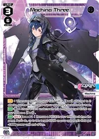 Machina Three (Vertex Diva) — WIXOSS Card Value