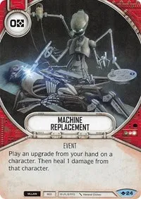 Machine Replacement (Way of the Force) — Star Wars Destiny Card Value
