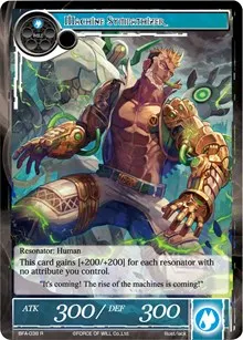 Machine Sympathizer (Battle for Attoractia)