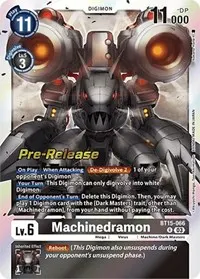 Machinedramon (Exceed Apocalypse Pre-Release Cards)