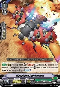 Machining Ladybomber (V-EB09: The Raging Tactics) — Cardfight Vanguard Card Value