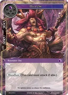 Mad Oni (Curse of the Frozen Casket)