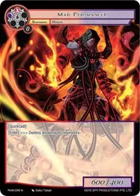 Mad Pyromancer (Alice Origin IV: Prologue of Attoractia) — Force of Will Card Value