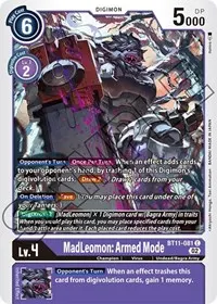 MadLeomon Armed Mode (Dimensional Phase)