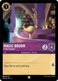 Magic Broom Lively Sweeper (Ursula's Return)