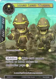 Magic Light Warrior Full Art (Ancient Nights)
