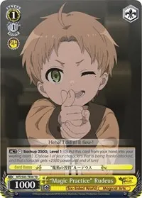 Magic Practice Rudeus (Mushoku Tensei: Jobless Reincarnation)