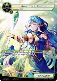Magic Stone Devotee Full Art (The Magic Stone War - Zero) — Force of Will Card Value