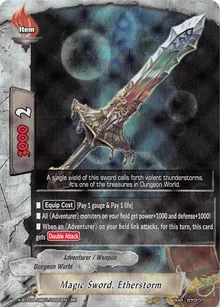 Magic Sword Etherstorm (LVL Up! Heroes & Adventurers!)