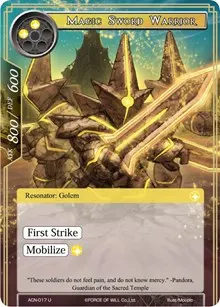 Magic Sword Warrior (Ancient Nights)