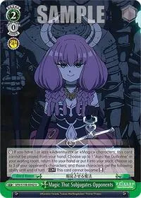 Magic That Subjugates Opponents (Frieren: Beyond Journey’s End) — Weiss Schwarz Card Value