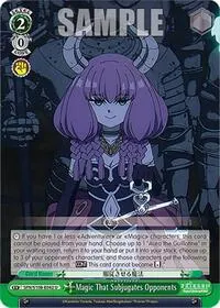 Magic That Subjugates Opponents (Frieren: Beyond Journey’s End)