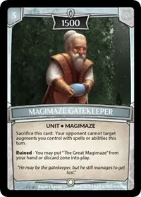 Magimaze Gatekeeper (Ascension) — Argent Saga TCG Card Value