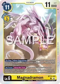 Magnadramon (Exceed Apocalypse) — Digimon Card Game Card Value