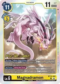 Magnadramon (Exceed Apocalypse Pre-Release Cards)
