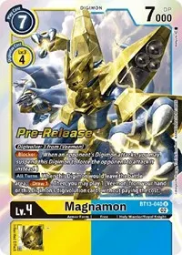 Magnamon (Versus Royal Knights Pre-Release Cards)