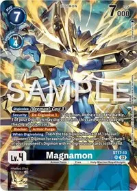 Magnamon (Starter Deck 17: Double Typhoon Advanced Deck Set)