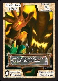 Main Deck Strike (Converging Chasms) — Exodus TCG Card Value