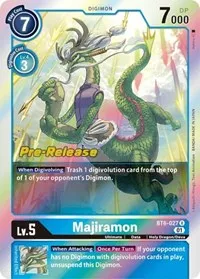 Majiramon (Double Diamond Pre-Release Cards) — Digimon Card Game Card Value