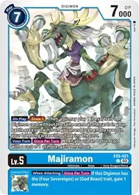Majiramon (Animal Colosseum) — Digimon Card Game Card Value