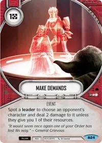 Make Demands (Convergence)