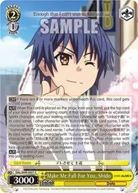 Make Me Fall For You Shido (Date A Live Vol.2)
