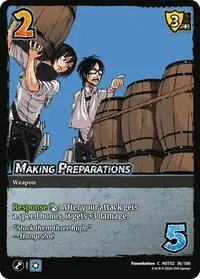 Making Preparations (Attack On Titan: Origins of Power)