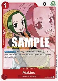Makino (Paramount War Pre-Release Cards)
