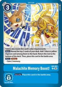 Malachite Memory Boost (Limited Card Pack -Another Knight-)