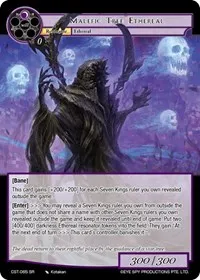 Malefic Tree Ethereal (Clash of the Star Trees) — Force of Will Card Value