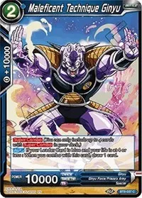 Maleficent Technique Ginyu (Malicious Machinations) — Dragon Ball Super CCG Card Value