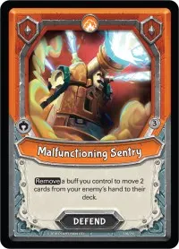 Malfunctioning Sentry Unclaimed (Kindred)
