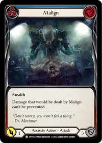 Malign Blue (Outsiders)