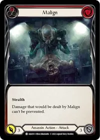 Malign Red (Blitz Deck: Outsiders - Arakni)