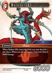 Maliris IX (Opus XIV: Crystal Abyss) — Final Fantasy TCG Card Value